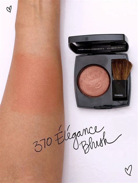 chanel blush elegance 370|Chanel Elegance (370) Joues Contraste Blush Review.